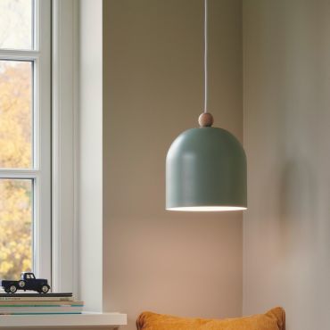 Nordlux Gaston - lampe suspendue - Ø 20 x 200 cm - vert