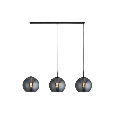 Searchlight Amsterdam - lampe suspendue - 146 x 30 x 240 cm - noir