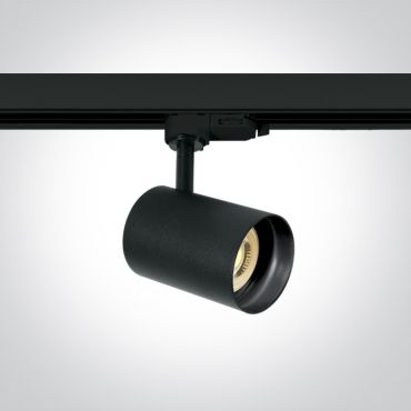 ONE Light Dark Light GU10 Track Spot Range - spot sur rail - Ø 6,8 x 10 cm - noir