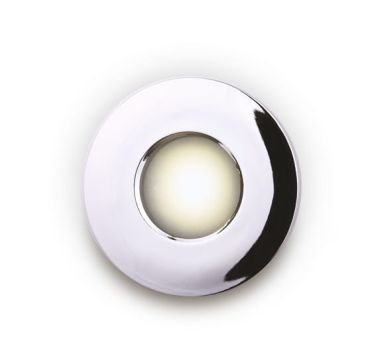Maxlight - spot encastrable - Ø 85 mm, Ø 70 mm encastrable - IP65 - chrome
