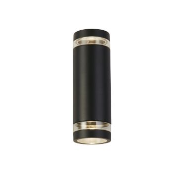 Searchlight Austin - applique d'extérieur - 8 x 24 cm - IP44 - noir