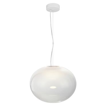 VK Lighting Iori - lampe suspendue - Ø 40 x 141 cm - 11W LED inclus - blanc
