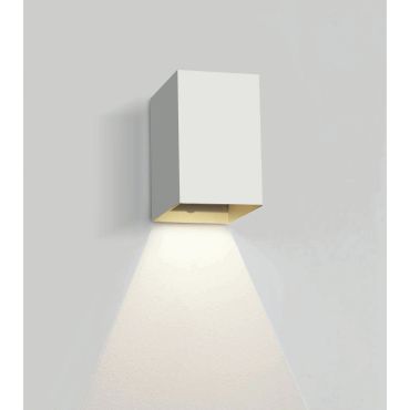 ONE Light Outdoor Wall Dark Lights - applique murale extérieure - 9 x 6,8 x 10,7 cm - 3W LED inclus - IP54 - blanc