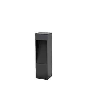Nova Luce Maddi - lampe de jardin - 8,5 x 30 x 7,5 cm - 7W LED inclus - IP65 - noir sablé