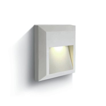 ONE Light Outdoor Dark Lights - applique murale extérieure - 12,5 x 2,7 x 12,5 cm - 2W LED inclus - IP65 - anthracite