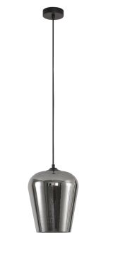 Artdelight Tombo - lampe suspendue - Ø 23 x 186 cm - titan