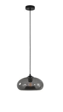 Artdelight Paradise - lampe suspendue - Ø 28 x 172 cm - fumé