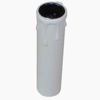 ETH - manchon pour bougie - 10 x 2,3 cm - blanc