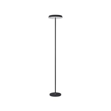 Nova Luce Viti - lampadaire - 170 cm - 18W LED inclus - noir sable
