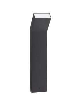 Nova Luce Brigitta - lampe de jardin - 12 x 60 x 13,7 cm - 6W LED inclus - IP65 - noir sablé