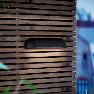 Nordlux Front - applique murale - 36 x 6,8 cm - 12W LED inclus - IP44 - noir