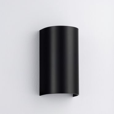 Nova Luce York - applique murale extérieure - 11 x 19,5 x 8,5 cm - IP65 - noir sablé
