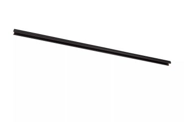 Lucide Track Rail en applique - Système de rail monophasé avec plaque de recouvrement - 1 mètre - Noir