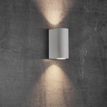 Nordlux Canto Maxi 2 - applique murale extérieure - 8,7 x 17 cm - IP44 - blanc