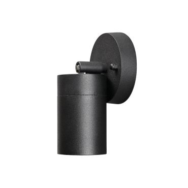 Konstsmide Modena - applique murale extérieure orientable - 6 x 9 x 15 cm - IP44 - noir