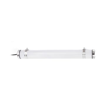 Faro Scuba - applique murale - 7 x 7,5 x 60 cm - 20W LED inclus - IP66 - chrome