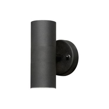 Konstsmide Modena Up/Down - applique murale extérieure - 9,5 x 11,5 x 17 cm - IP44 - noir