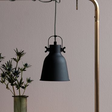 Nordlux Adrian 16 - lampe suspendue - Ø 16 x 222 cm - noir