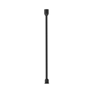 Nova Luce Tint - tube connecteur - Ø 2,3 x 37,3 cm - noir sable