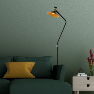 Lucide Pepijn - lampadaire - 145 cm - 3 niveaux de gradation - noir