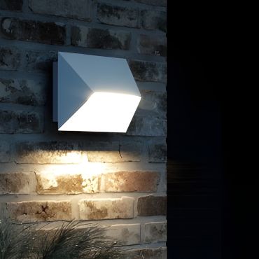Nordlux Pontio - applique extérieure - 27 x 9 x 19 cm - IP54 - blanc