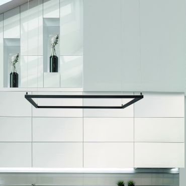 Nova Luce Eterna - lampe suspendue - 100 x 100 x 120 cm - 50W LED dimmable inclus - sand black
