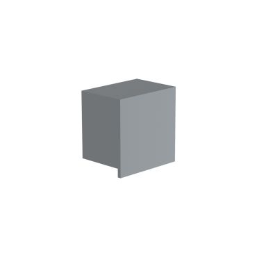 VK Lighting Pit - applique murale d'extérieur - 6,2 x 6,2 x 4,3 cm - 3W LED inclus - IP65 - anthracite
