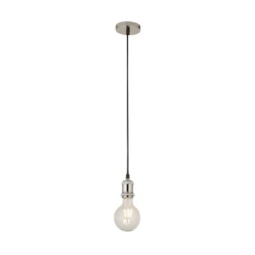 Searchlight Suspension - lampe suspendue - Ø 9,8 x 150 cm - chrome