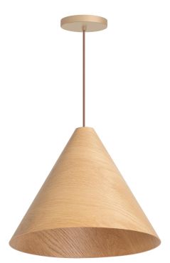 ETH Robin - suspension - Ø 45 x 237 cm - brun clair