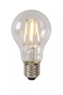 Lucide Lampe à incandescence LED classe A - Ø 6 x 10,5 cm - E27 - 7W non-dimmersible - 2700K - transparent