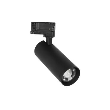 Nova Luce Monvel - Spot sur rail triphasé - 7 x 6 x 15 cm - 15W LED inclus - noir sable