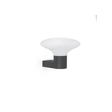 Faro Blub's - applique murale - 26 x 27 x 20,5 cm - IP44 - gris foncé