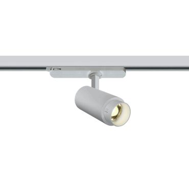 ONE Light Zoomable - projecteur sur rail avec faisceau réglable de 20 à 60 degrés - système de rail triphasé - Ø 5,5 x 14,8 cm - 15W LED inclus - blanc