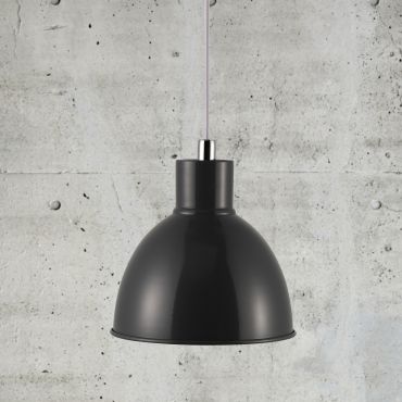 Nordlux Pop 22 - lampe suspendue - Ø 21,5 x 223 cm - anthracite