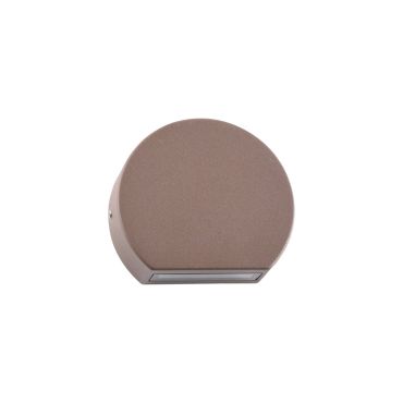 VK Lighting Lun - applique murale d'extérieur - 10 x 8,8 x 3 cm - 3W LED inclus - IP54 - Brun rouille