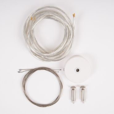 Roi Du Luminaire - Set de suspension pour Roi Du Luminaire linear - 200 cm - blanc