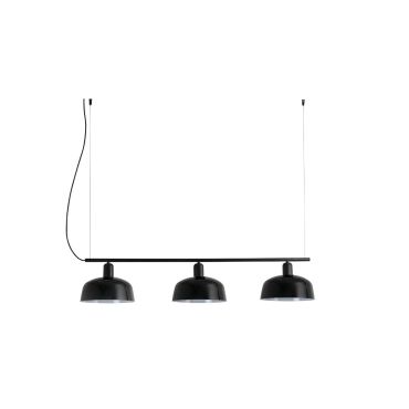 Faro Tatawin - lampe suspendue 3L - 16,6 x 100 x 210 cm - noir
