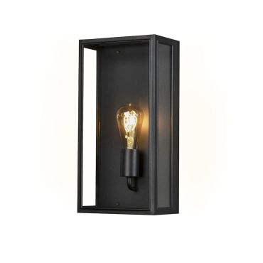 Konstsmide Carpi Large – applique murale extérieure – 20,5 x 12,5 x 40 cm - IP44 - noir