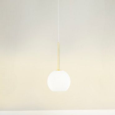Nordlux Franca 13 - lampe suspendue - Ø 13 x 27,5 cm - laiton