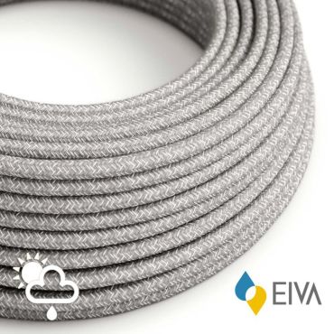 Creative Cables EIVA - cordon textile - IP65 - par 100 cm - gris
