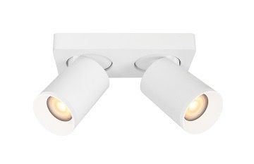 Artdelight Mega - spot en saillie - 10 x 20 x 13,2 cm - IP54 - blanc