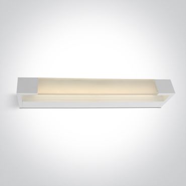 ONE Light Mirror Lights - lumière miroir - 37,5 x 8 x 4 cm - 14W LED inclus - IP44 - blanc