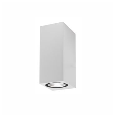 Nova Luce Nero - applique d'extérieur - 6,7 x 8 x 15 cm - IP54 - blanc