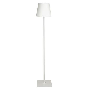 VK Lighting Colum - lampadaire d'extérieur avec prise - Ø 28 x 150 cm - IP54 - blanc