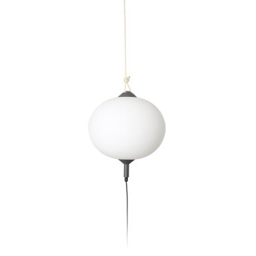 Faro Saigon - lampe portable avec prise - Ø 45 x 45 cm - IP65 - blanc mat