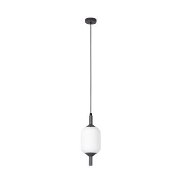 Faro Saigon - lampe suspendue cône cap - Ø 17 x 22 cm - IP65 - blanc mat