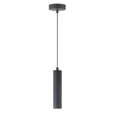 VK Lighting Antalasso - lampe suspendue - Ø 4,5 x 125 cm - noir