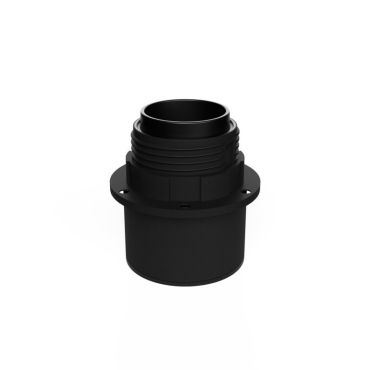 Creative Cables - support de lampe E27 étanche pour abat-jour - IP44 - noir