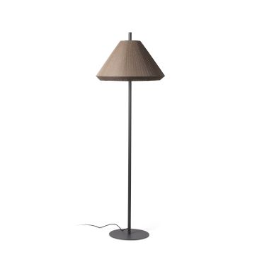 Faro Saigon - lampadaire - Ø 67 x 195 cm - IP65 - brun