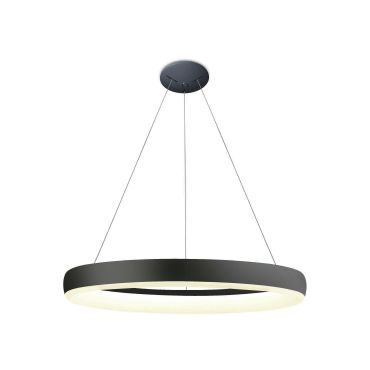 ONE Light LED Suspension Rings - lampe suspendue - Ø 60 x 200 cm - 40W LED inclus - noir